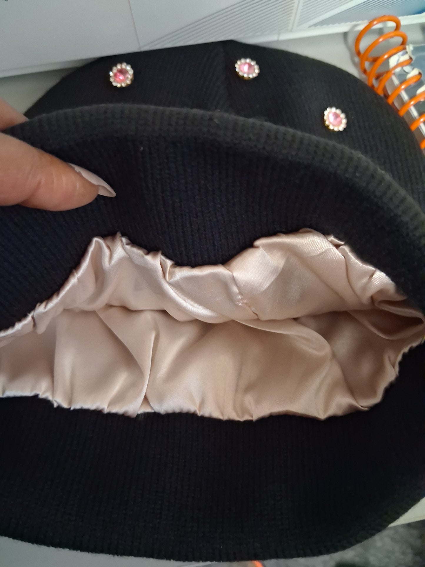Custom Fashion Beanies Limited edition (Satin lined)