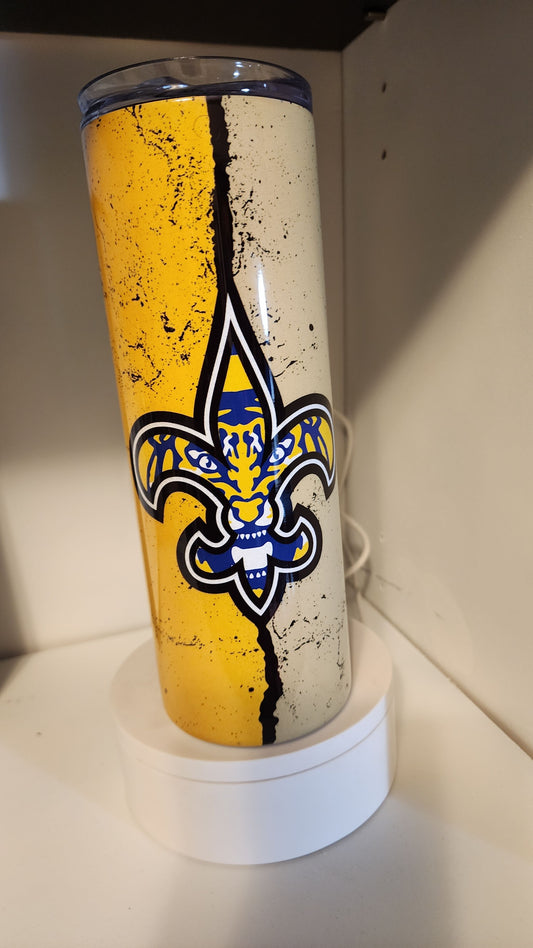 Saints/LSU Tumbler