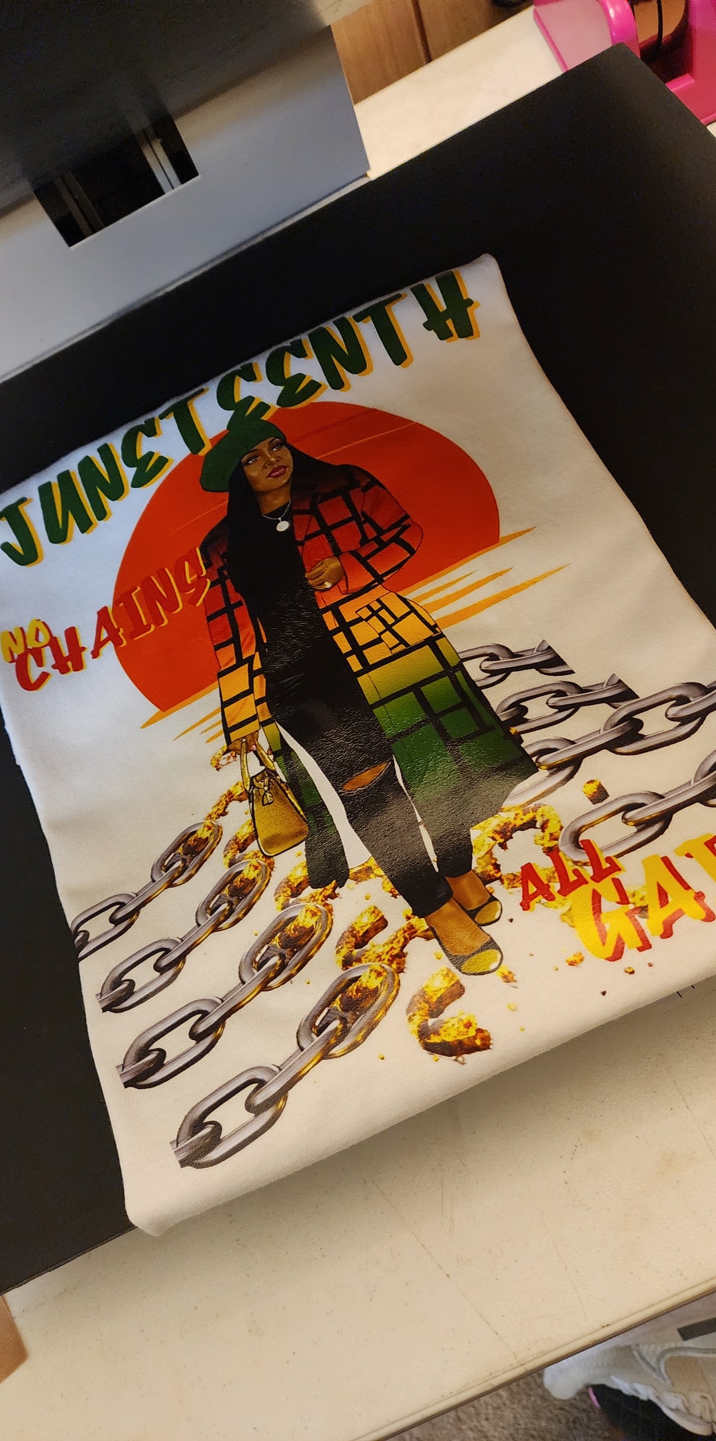 No Chains All Gains Tee