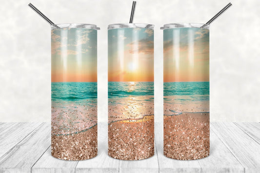 Sunset Beach Tumbler
