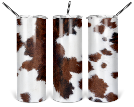 Cow Print Tumbler