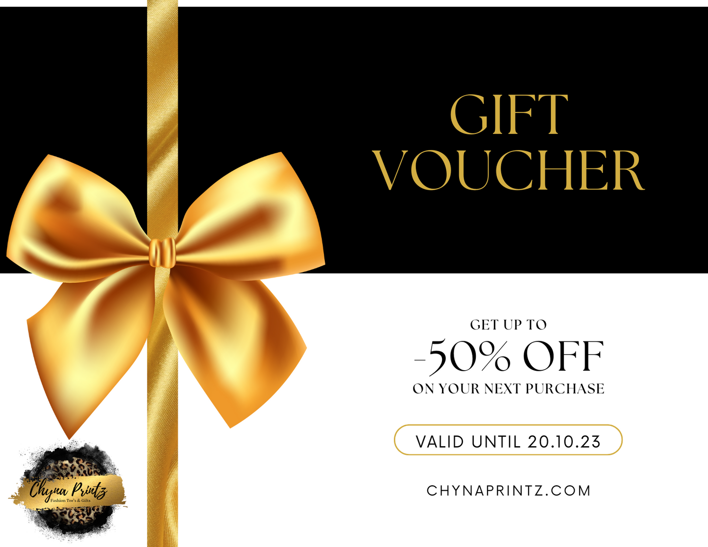 Chyna Printz Gift Card