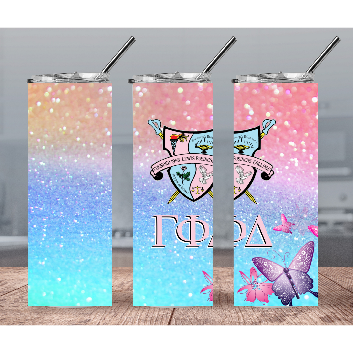 Gamma Phi Delta Tumbler