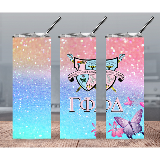 Gamma Phi Delta Tumbler