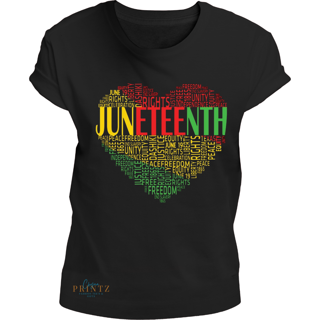 Juneteenth heart