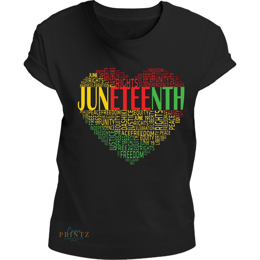 Juneteenth heart