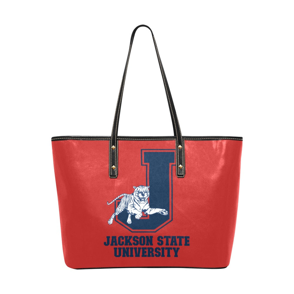 JacksonState-11 Chic Leather Tote Bag (Model 1709)