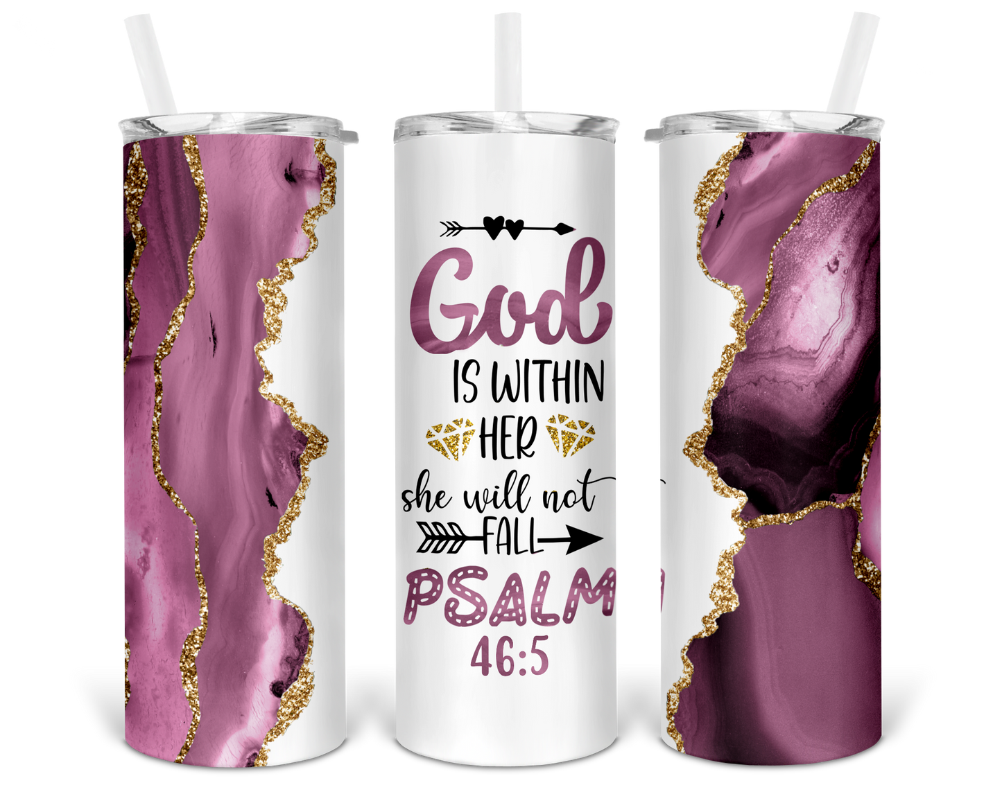 Psalms 46:5 Tumbler