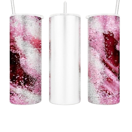 Red Splatter Tumbler